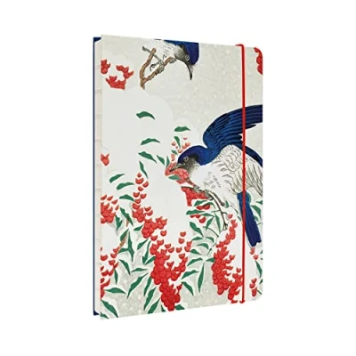 Image of Kokonote Japanese Flycatchers A5 Notebook Bullet Journal Notebooks Notepads Notepad Dotted Stationery