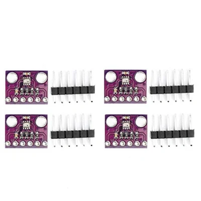 Image of 4PCs Atmospheric Pressure Sensor Module Temperature Humidity Sense, Digital Barometric Altitude GY‑BMP280‑3.3 Synthetic Cardboard