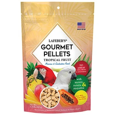 Image of Lafeber Gourmet Pellets Tropical Fruit Large Parrot Macaw Cockatoo 567g