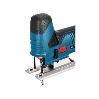 Image of Bosch Professional 12V System GST 70 cordless jigsaw (2 x saw blades, glide shoe, anti splinter guard, cutting depth in wood: mm, excluding batteries and charger, carton)