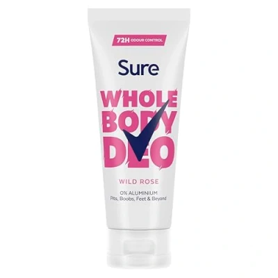 Image of Sure Women Wild Rose 72hr Whole Body Deodorant Cream 75ml