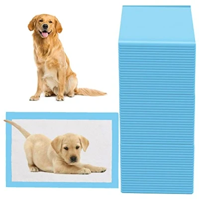Image of ZENO Puppy Training Pads 50PCS 60x60cm Super Absorbent Anti Slip Dog Leak Proof &amp; Quick Dry Heavy Duty Pee Mats 5 Layers