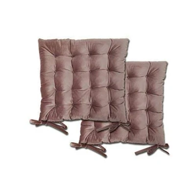 Image of Le Chateau Velvet Seat Pad Heather