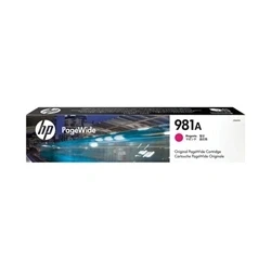 Image of HP 981A Magenta Original PageWide Cartridge (J3M69A)