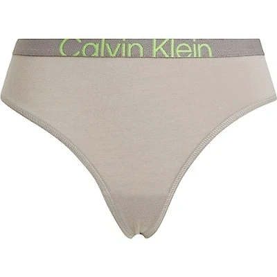 Image of Calvin Klein Underwear Modern Thong Thong, Women&#039;s, Size: Small, Satellite/green flash