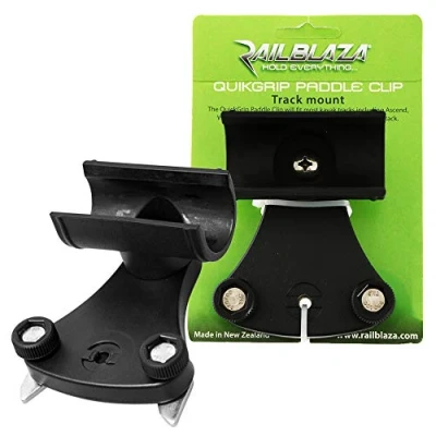 Image of Railblaza QuickGrip Paddle Clip Track Mount Black, NA