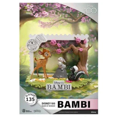 Image of Beast Kingdom Disney 100 Years DS 135 Bambi D Stage 6 Statue