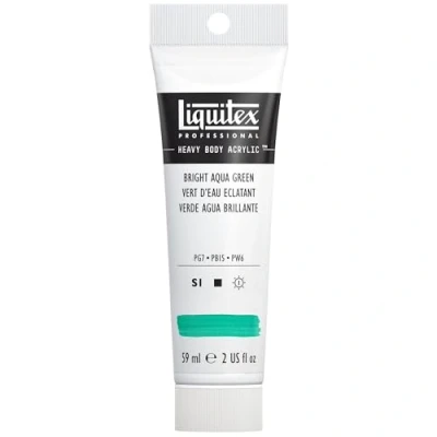 Image of Liquitex Heavy Body Acrylic Paint 59ml Tube Bright Aqua Green Series 1
