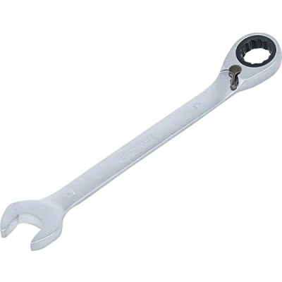 Image of BGS 6617 Ratchet Combination Wrench reversible 17 mm