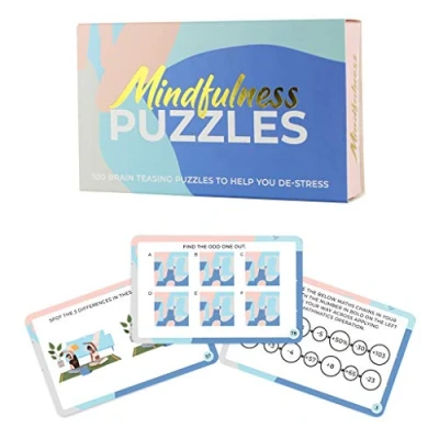 Image of Gift Republic GR670021 Mindfulness Brain Training Puzzles Cards