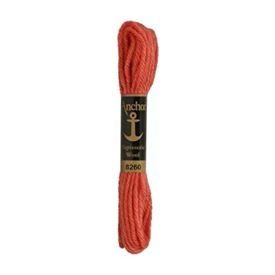 Image of Anchor 4238000 08260 Embroidery Thread, 100% Wool, 8260, 10 m