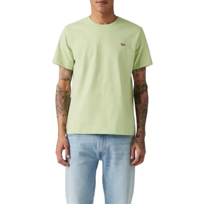 Image of Levi&#039;s Men&#039;s Ss Original Housemark Tee Shirt, Foam Green, S