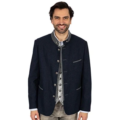 Image of Stockerpoint Men&#039;s Jacke Quintus Business Suit Jacket, Blue Stone, 58