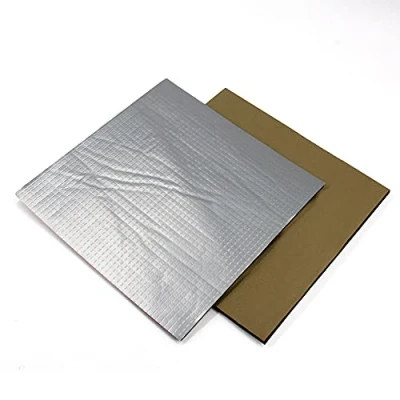 Image of Zeberoxyz 2pcs 3D Printer Platform Heated Bed Insulation Lightweight Foam Foil 8.66x8.66x0.2inch Thermal Self Adhesive Mat Sticker Hotbed Pad for Ender 3pro, 3 (220x220x5mm)