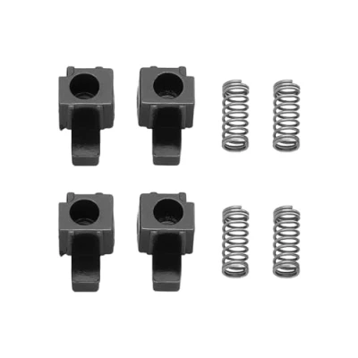 Image of ECSiNG 2 Sets Metal Lock Buckle With Springs Latch Compatible Nintendo Switch NS Joy Con Controller Slider