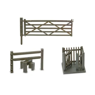Image of Peco NB 46 Wicket Gate &amp; Fence Railway Track