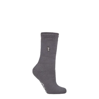 Image of Women&#039;s 1 Pair Jeep Renegade Thermal Boot Socks Grey 4 8 Ladies