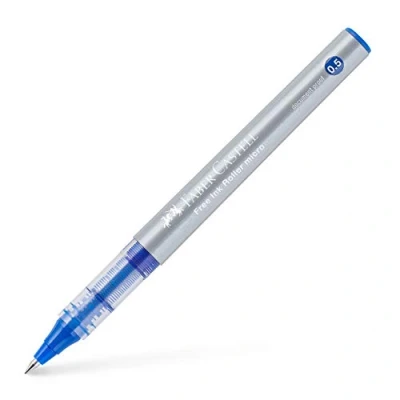 Image of Faber Castell 348501 Free Ink Roller 0.5 Blue Pack of 12