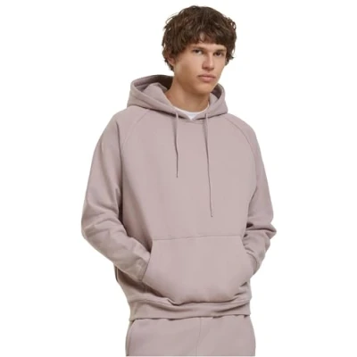 Image of Urban Classics Blank Hoodie, Men&#039;s, Size: Small, Duskrose