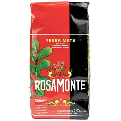 Image of Rosamonte Yerba Mate Tea Traditional 500g Maturation time is 12 months Detox and energy drink