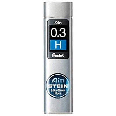 Image of Pentel Ain Refill Leads 0.3mm H New Packaging