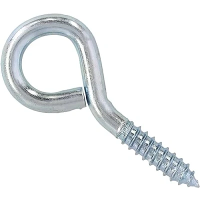 Image of fiXte® Zinc Plated Screw in Eye Steel, 55 mm (2.1/8 inch) (Pack of 48)