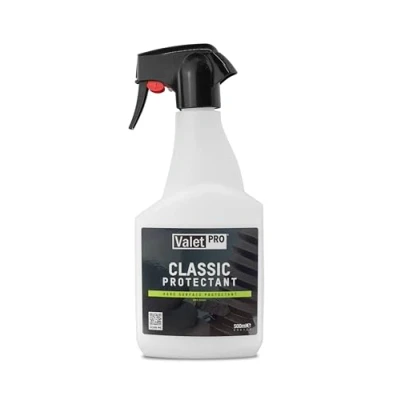 Image of ValetPRO Classic Protectant, Weather Resistant Car Interior and Exterior Protector, for Plastic, Rubber, Tyres Leather Surfaces, with UV Protection 500ml Spray Bottle