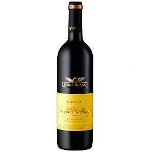Image of Wolf Blass Yellow Label Cabernet Sauvignon South Eastern Australia. Case of 12 bottles