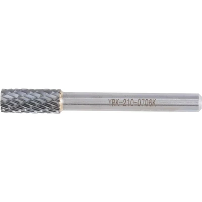 Image of York 8X19MM Cylindrical Plain End Carbide Burr Dbl Cut