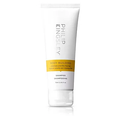 Image of Philip Kingsley Body Building Weightless Shampoo Volumising for Fine, Limp, Flat, Flyaway Hair Hydrates, Thickens, Lifts and Adds Volume Shine 75ml