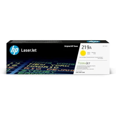 Image of HP 219A Yellow Original LaserJet Toner Cartridge