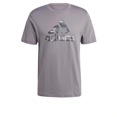 Image of adidas Men&#039;s CAMO BOS Graphic TEE, White, S Tall