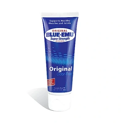Image of Blue Emu Original Super Strength Muscle and Joint Cream, Support for Muscles Joints, Travel Size 3 oz