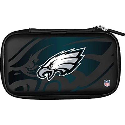 Image of Officially Licensed NFL Philadelphia Eagles Professional EVA Dart Case American Football (W413)