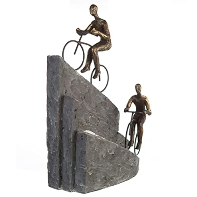 Image of Casablanca modernes Design Decorative Figurine, Metal, poly, Black/Silver, Höhe 33 cm