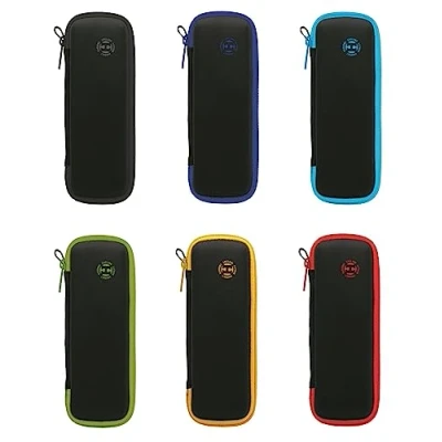 Image of Harrows Blaze Dart Wallet Strong and Durable Holds Fully Assembled Darts Green