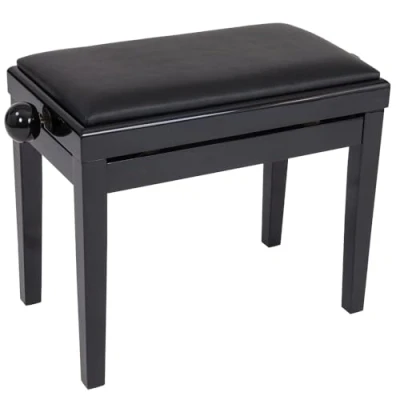 Image of Kinsman Piano Bench, Black