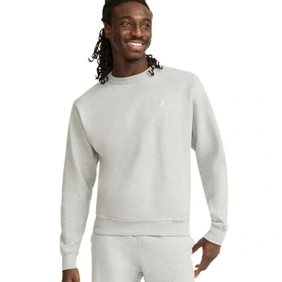 Image of Champion Men&#039;s Powerblend Pullover Sweatshirt, Oxford Gray, S