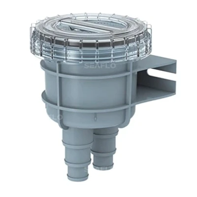 Image of SEAFLO Raw Cooling Water Intake Basket Strainer for Seawater Marine &amp; Boat