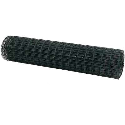 Image of vidaXL Euro Fence Green 1,2x10 m Steel
