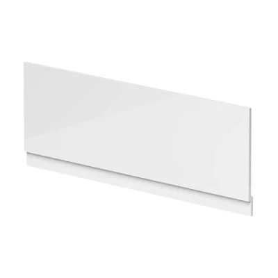 Image of 1500mm MDF Bath Front Panel &amp; Plinth Gloss White
