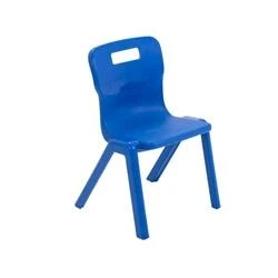 Image of Titan One Piece Chair Size 2 310mm Seat Height Blue T2 B