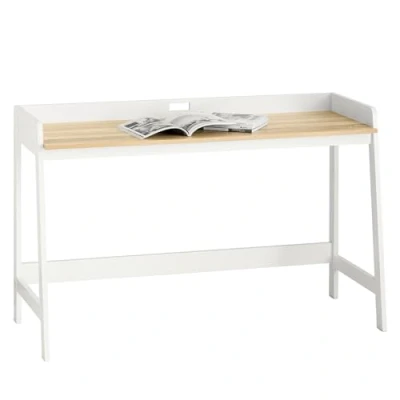 Image of SoBuy® FWT41 WN, Home Office Table Desk, Computer Desk Workstation Writing with Large Top