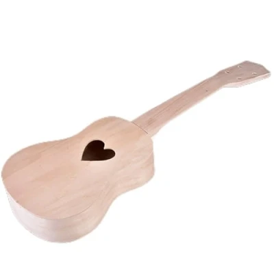 Image of Ukulele DIY Kit 21 inch Painting Toy Make your Own Personal Basswood for Children Ukelele Instrument