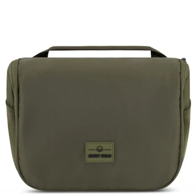 Image of Johnny Urban Toiletry Bag Women &amp; Men Green Logan Hanging Cosmetic Big Foldable Wash for Travel Clear Organizer Shower Hand Luggage Liquids