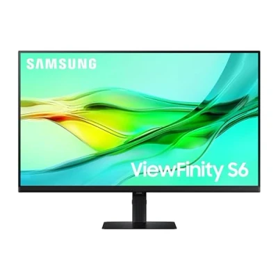 Image of Samsung LS27D600UAUXXU 27&quot; QHD IPS Monitor 2560x1440, 100Hz, HDR10, USB C Charging, Height Adjust