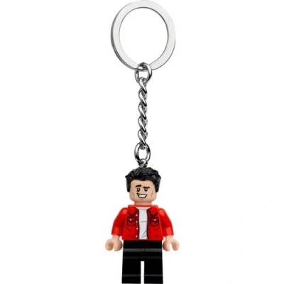 Image of LEGO Friends Joey Tribbiani Minifigure Keychain 854119