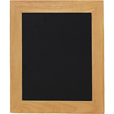 Image of Securit Wall Chalk Board, Hard Wood, Teak, 30 x 40 cm