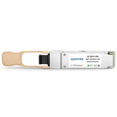Image of QSFPTEK 40G QSFP+ Module MTP/MPO Multi Mode Transceiver 40GBASE SR4 for Cisco QSFP (850nm, 150m, with DDM)