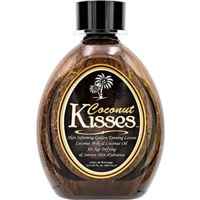 Image of Ed Hardy Coconut Kisses Golden Tanning Lotion for Age Defying and Intense Skin Hydration 400ml